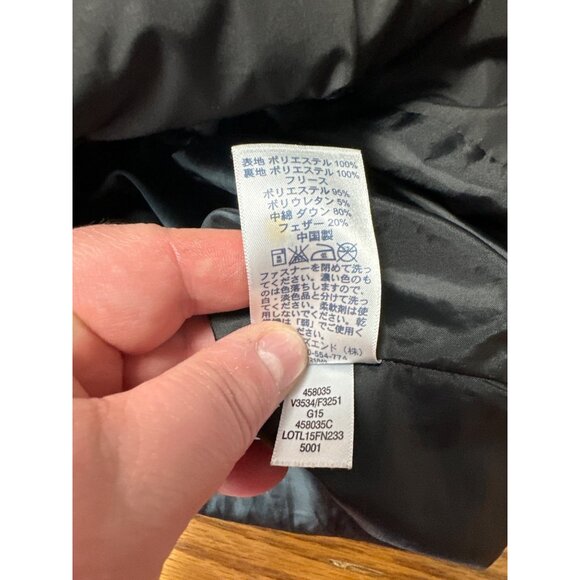 Lands End Womens Black Puffer Vest Insulated Full Zip Lightweight Size XL - Picture 7 of 8